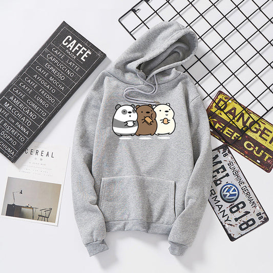 We Bare Bears Hoodie – Cute & Comfy Anime Streetwear