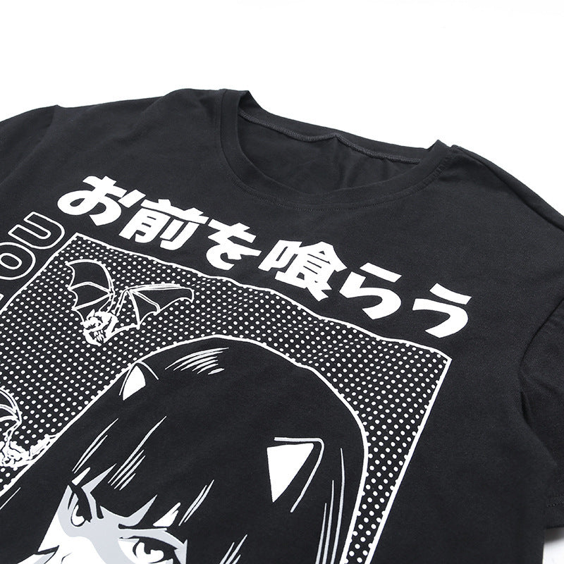 Women's plus size t-shirt printing women