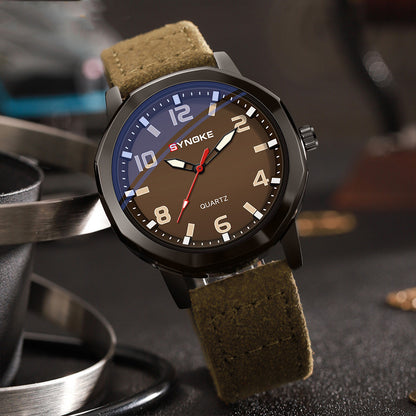 New Product Retro Sports Belt Alloy Digital Men's Quartz Watch - The Number 1 Things