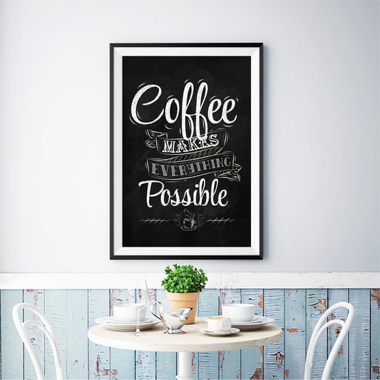 Coffee Wall Picture - The Number 1 Things