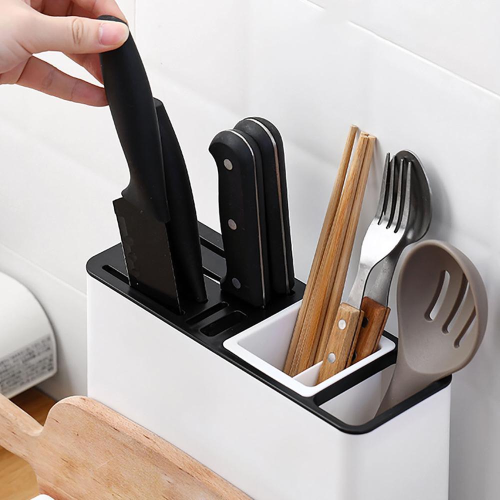 Tableware Storage Holders Kitchen Knife Plastic Storages Racks For Kitchen Convenience Cabinet Kitchen Gadgets - The Number 1 Things