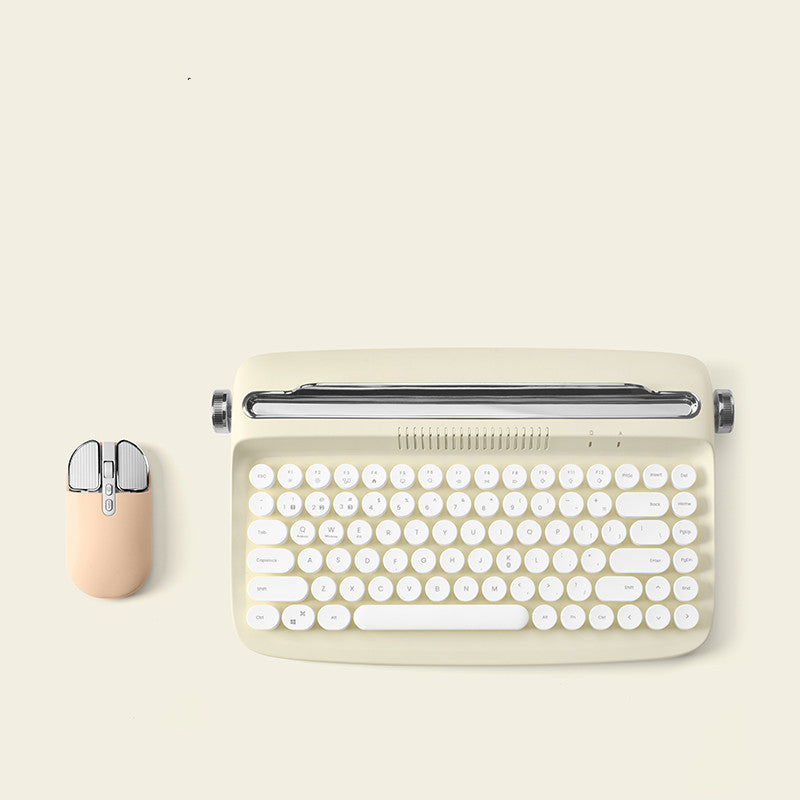 Retro Ipad Bluetooth Keyboard Mouse Set Cute Office - The Number 1 Things