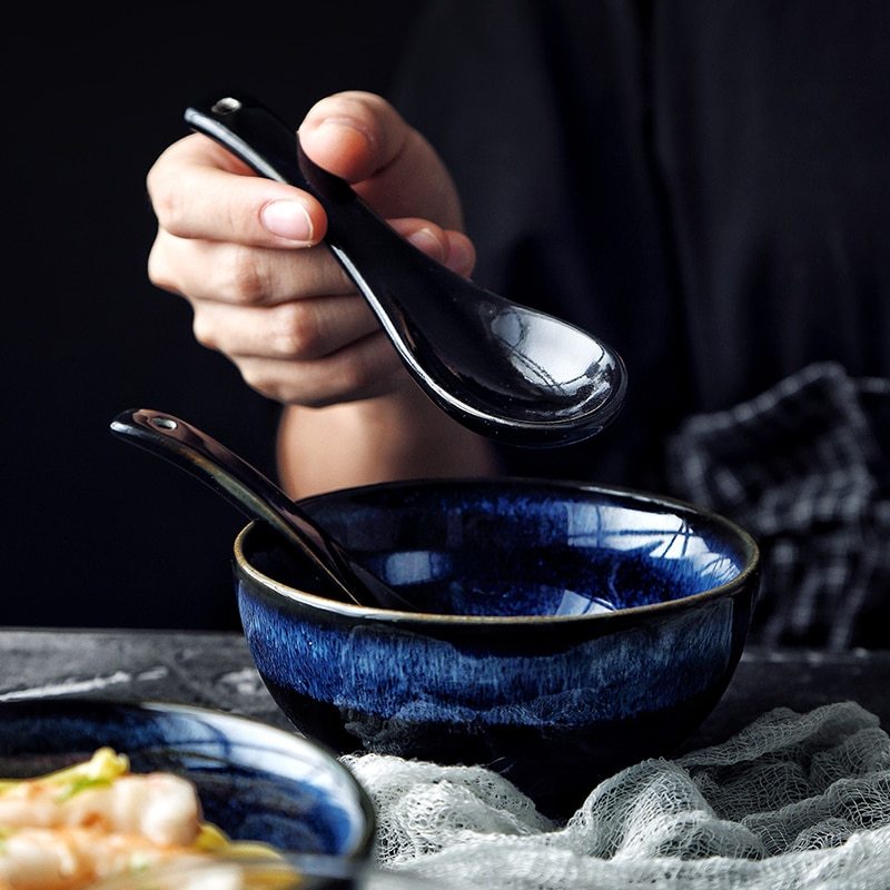 Tableware bowl ceramic noodle bowl bowl ramen bowl - The Number 1 Things