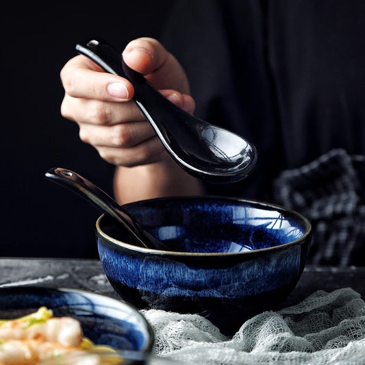 Tableware bowl ceramic noodle bowl bowl ramen bowl - The Number 1 Things