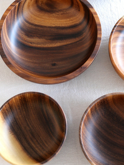 Natural Wooden Bowl Fruit Bowl Salad Bowl - The Number 1 Things