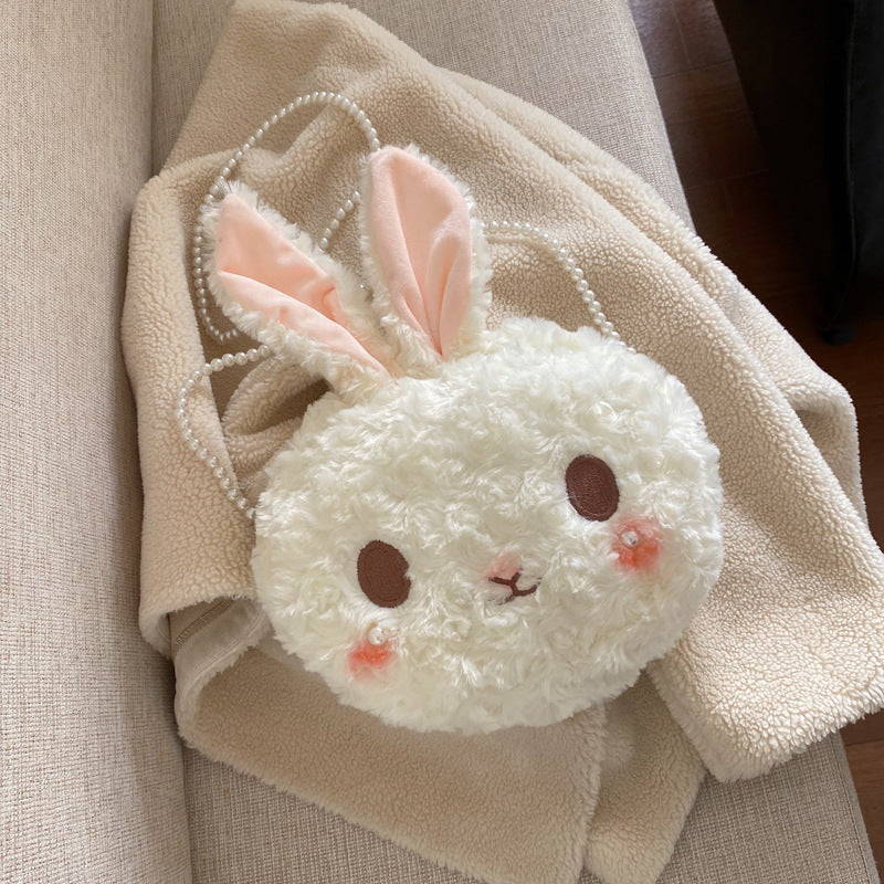 Rabbit plush shoulder bag - The Number 1 Things