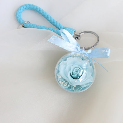 Preserved Flower Keychain Car Bag Hanging Gift - The Number 1 Things