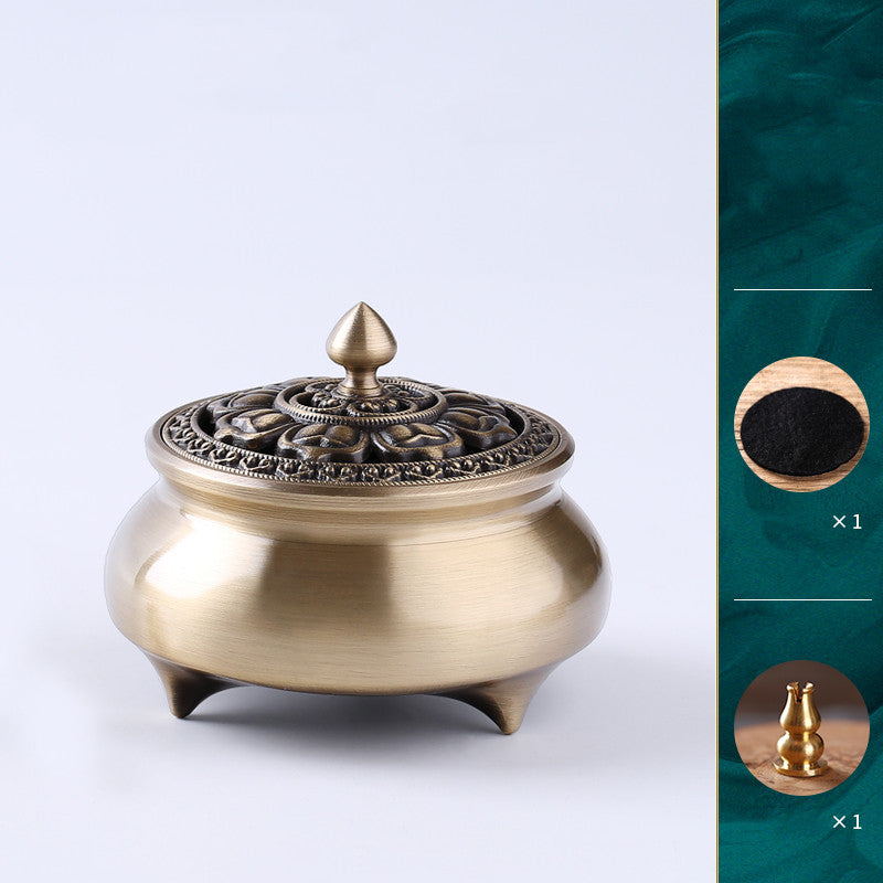 Home Indoor Hollow Lotus Cover Incense Burner - The Number 1 Things