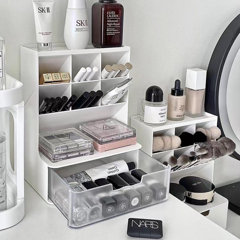 Cosmetics Storage Box Desktop Finishing Box - The Number 1 Things