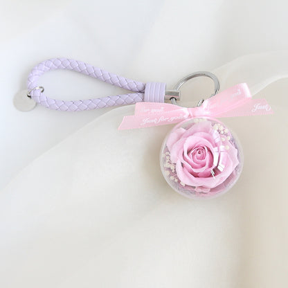 Preserved Flower Keychain Car Bag Hanging Gift - The Number 1 Things