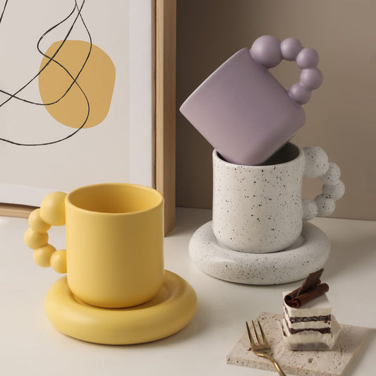 Ceramic Mug Fat Cup Set Gift Home Office Leisure Coffee Cup - The Number 1 Things