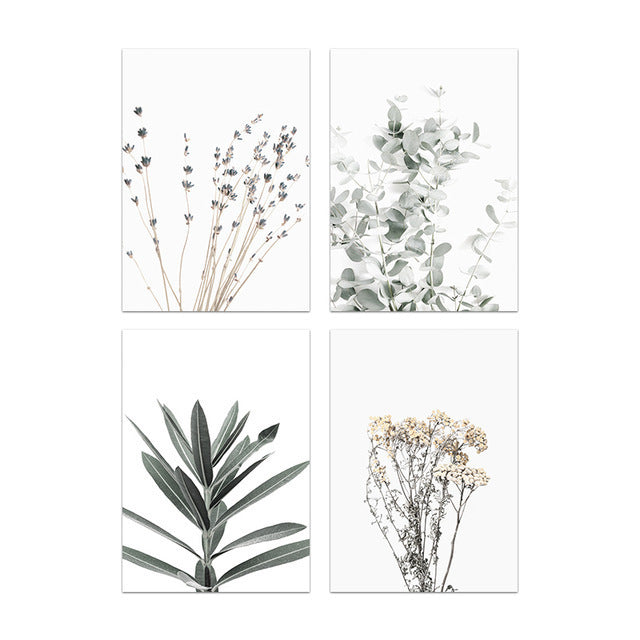 Nordic Small Plant Decoration Painting Canvas Painting - The Number 1 Things