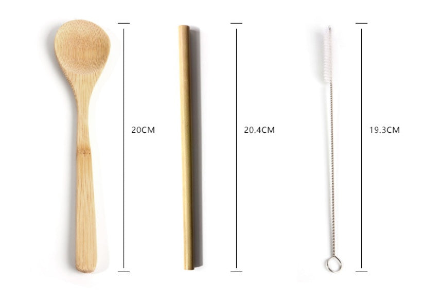 Bamboo Utensils Wooden Travel Cutlery Set Reusable Utensils With Pouch Camping Utensils Zero Waste Fork Spoon Knife Flatware Set - The Number 1 Things