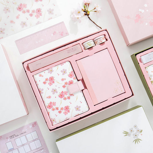 Beautiful Dream Cherry Blossom Series Gift Set Journal Book - The Number 1 Things