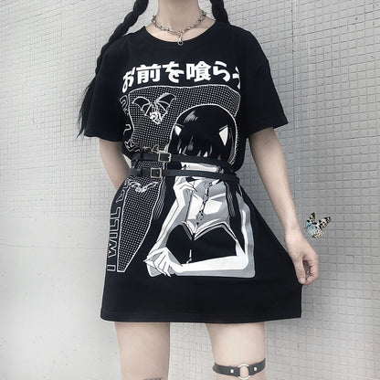 Women's plus size t-shirt printing women