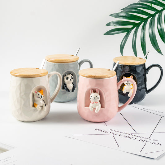 Personality Trend Couple Bunny Pair of Water Cups - The Number 1 Things
