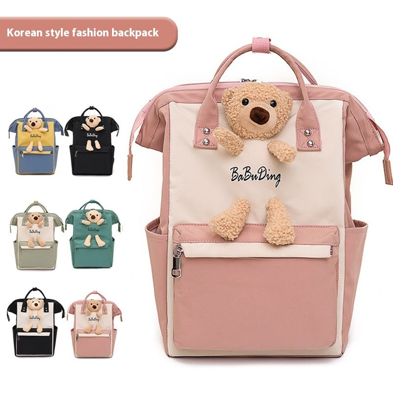 Fashion Cartoons On Both Shoulders Bear Doll Casual Bag - The Number 1 Things