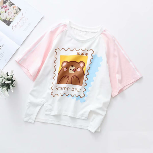 Cartoon Bear sweet top