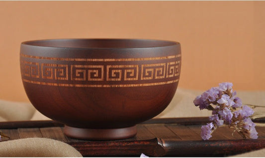 Inner Mongolia Craft Bowl Mongolian Tableware Wooden Bowl - The Number 1 Things