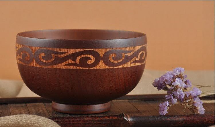 Inner Mongolia Craft Bowl Mongolian Tableware Wooden Bowl - The Number 1 Things