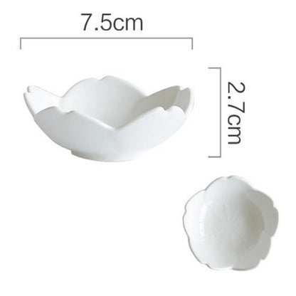 Japanese Ceramic Sakura Plate Creative Dinner Plate