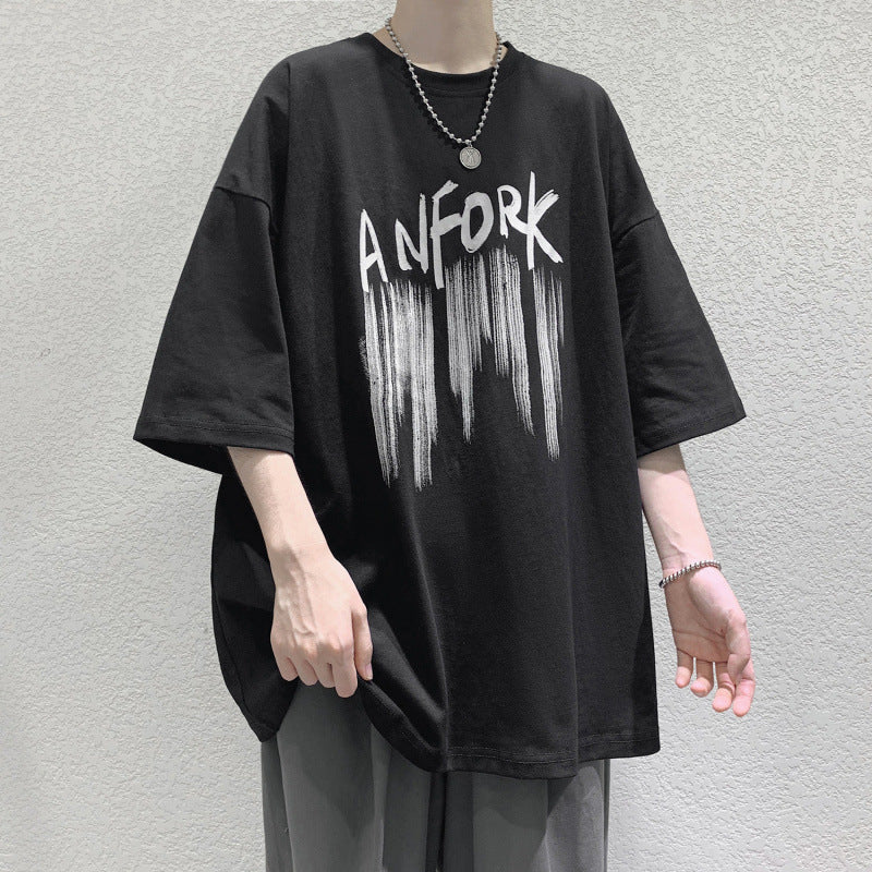 Summer Men's Letter Printing T-shirt Men - The Number 1 Things