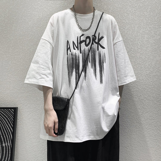 Summer Men's Letter Printing T-shirt Men - The Number 1 Things