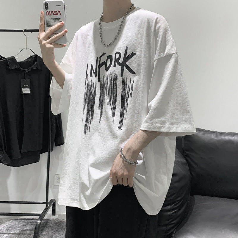 Summer Men's Letter Printing T-shirt Men - The Number 1 Things