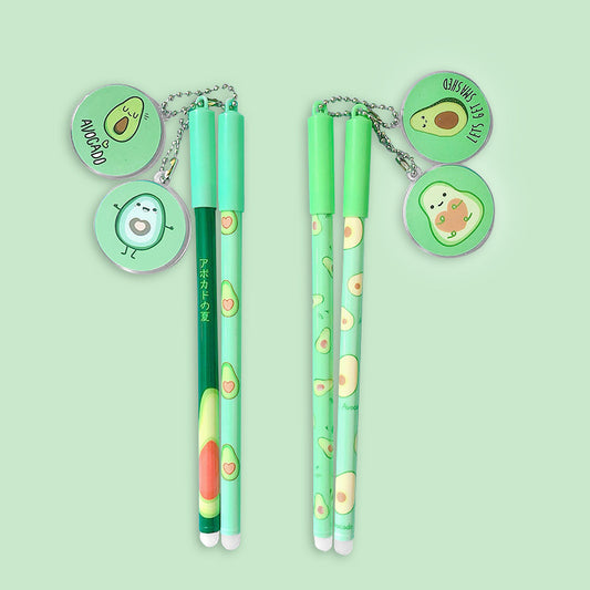 4pcs Gel Pens Avocado black Colored Kawaii Gel-Ink Pens - The Number 1 Things