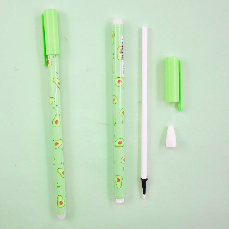 4pcs Gel Pens Avocado black Colored Kawaii Gel-Ink Pens - The Number 1 Things