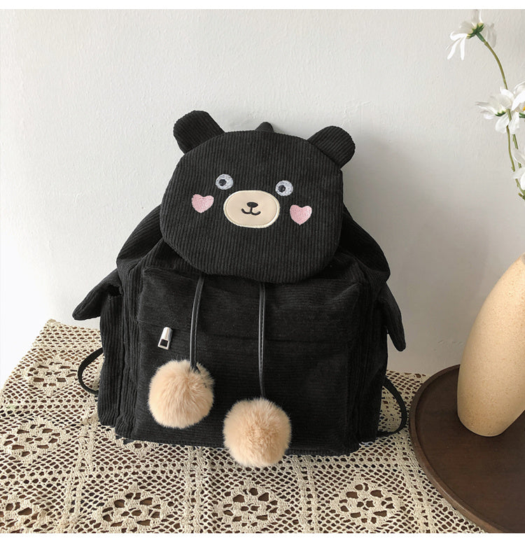 Cute Cartoon Bear Backpack