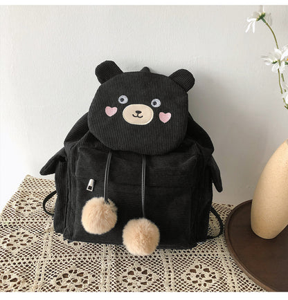 Cute Cartoon Bear Backpack