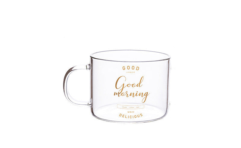 Original Glass Ins Style Simple And Creative Water Cup Home Cute Milk Cup Tea Cup Female - The Number 1 Things