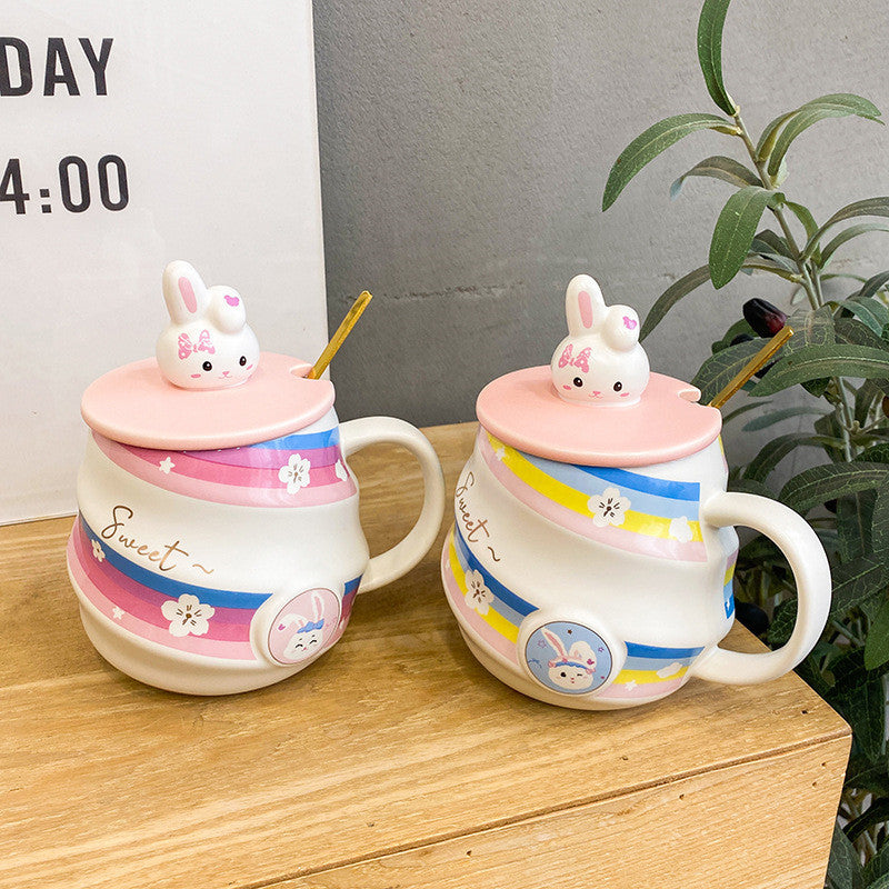 Creative Thread Big Belly Mug Men And Women Cartoon Cute - The Number 1 Things