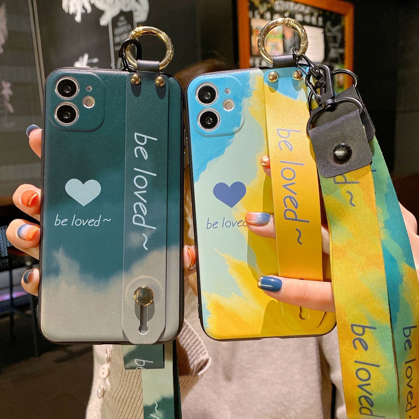 Wristband Phone Case Watercolor Phone Case Phone Covers