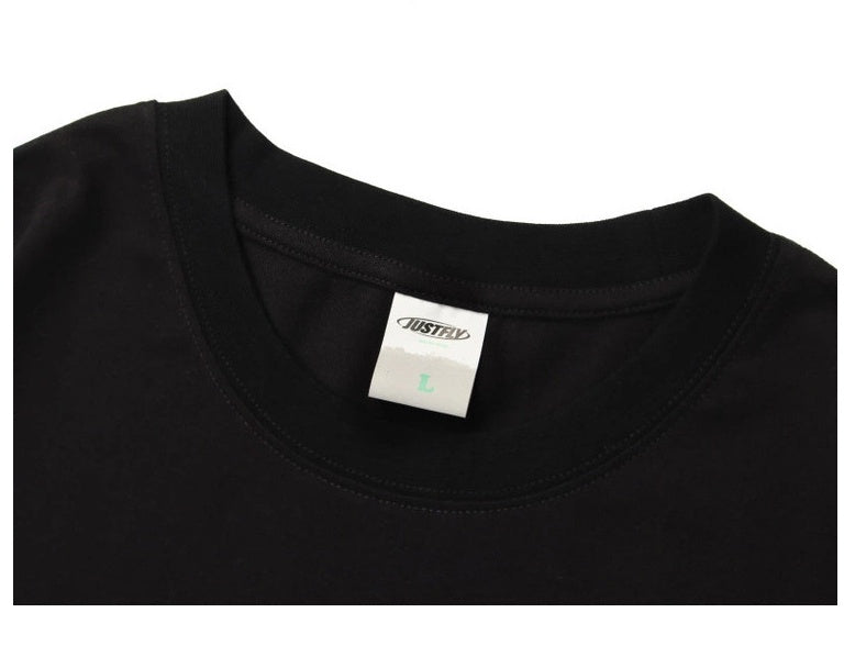 Student Bear Print Short-sleeved Cotton