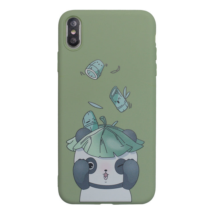 Compatible with Apple, Compatible with Apple , Cartoon Bamboo Panda Apple 12 Mobile Phone Case Iphone12pro Max Soft Silicone Protective Cover