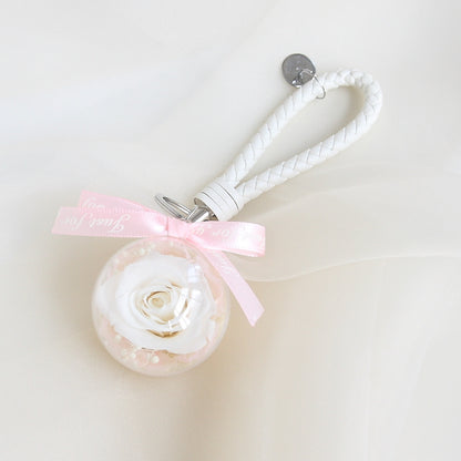 Preserved Flower Keychain Car Bag Hanging Gift - The Number 1 Things