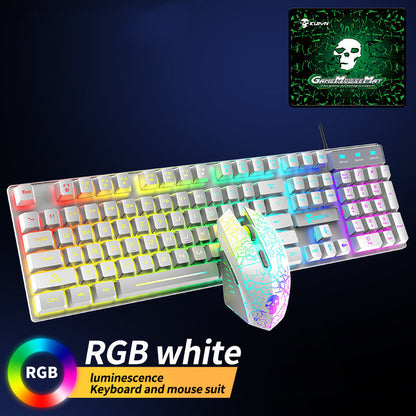 Luminous Keyboard And Mouse Set - The Number 1 Things