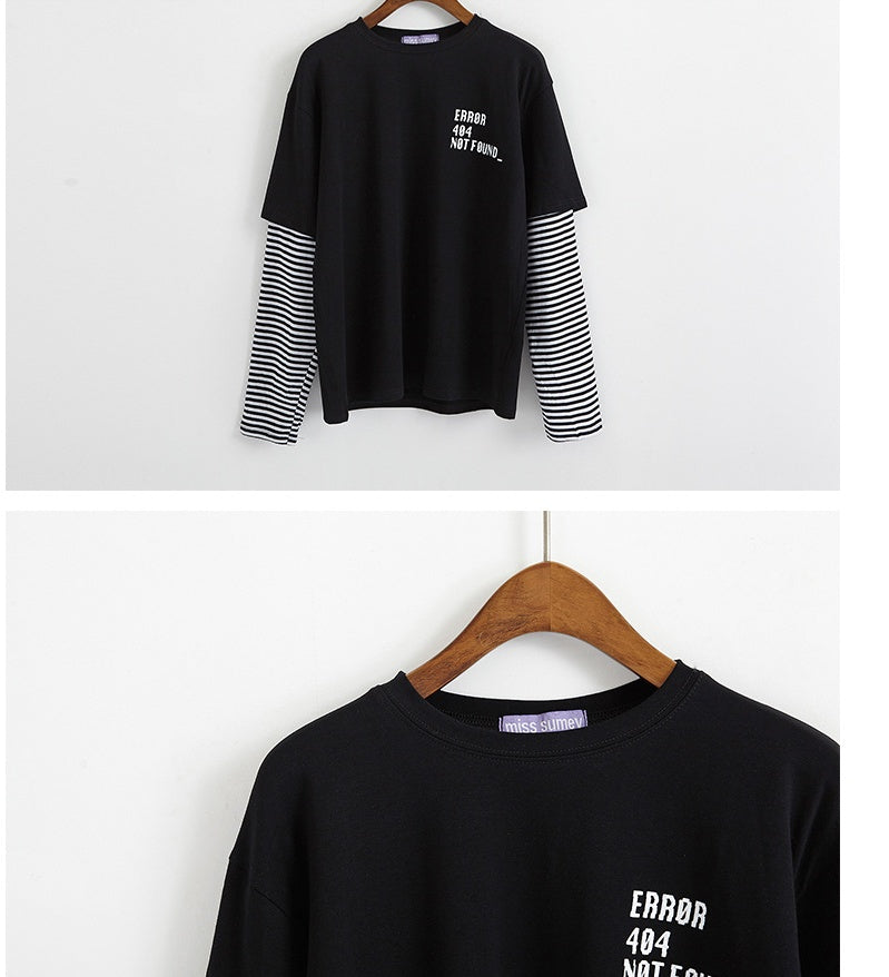ERROR 404 LONG SLEEVE TEE - The Number 1 Things