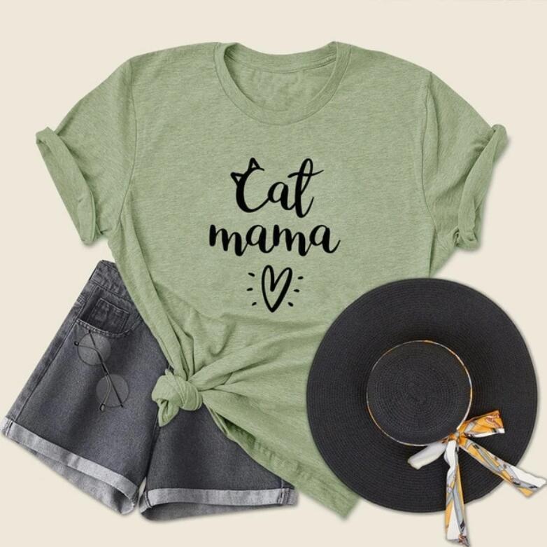 Cat Mama Graphic Tee - The Number 1 Things