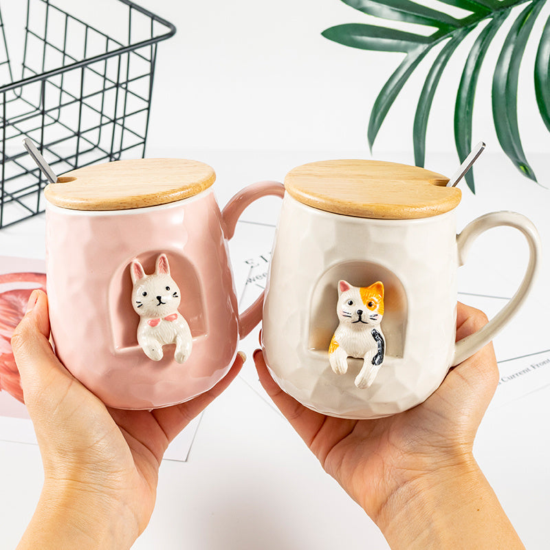 Personality Trend Couple Bunny Pair of Water Cups - The Number 1 Things