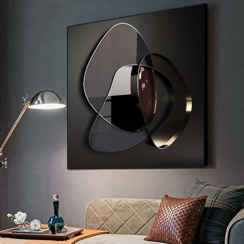 Modern Abstract 3D Metal Wall Art Canvas Painting - The Number 1 Things
