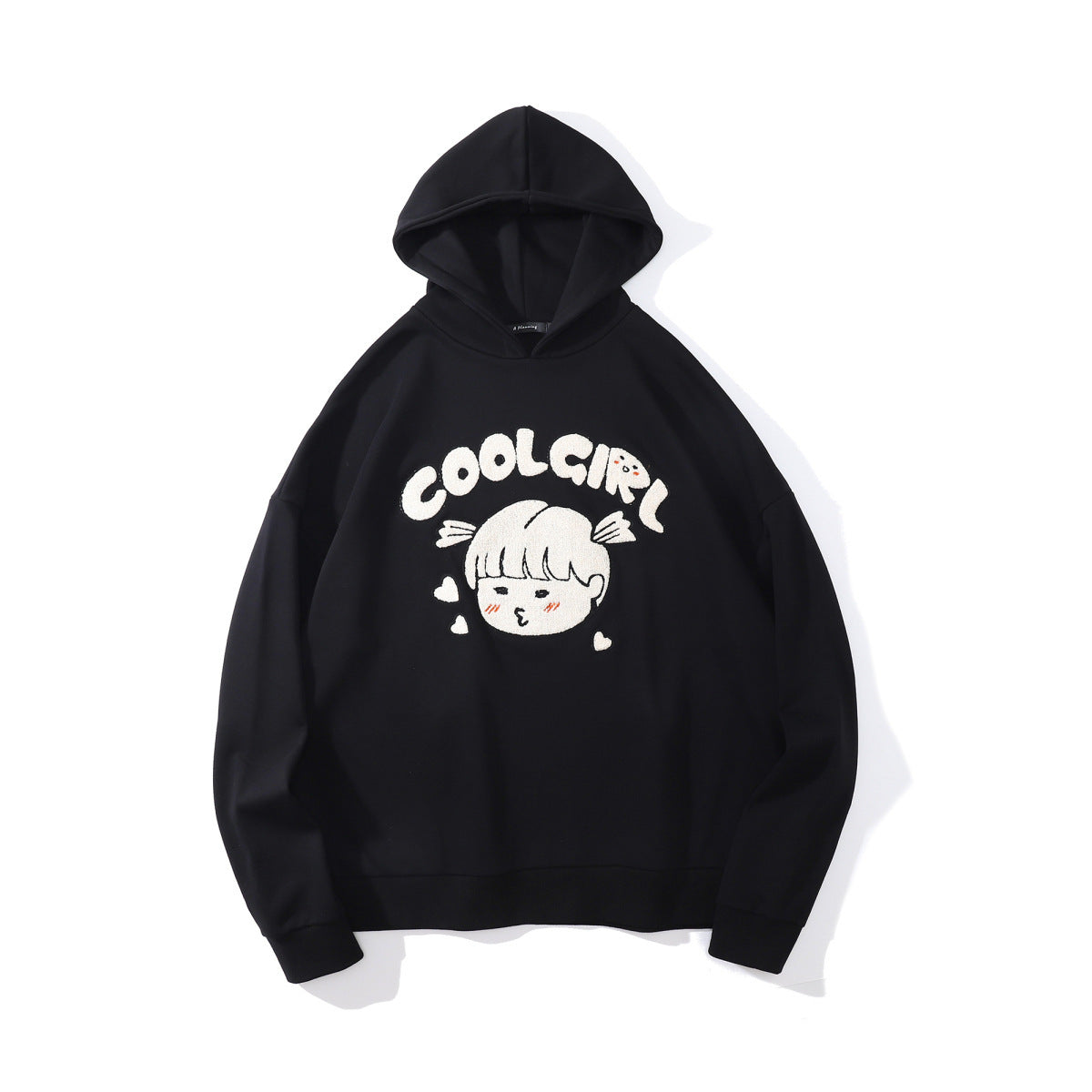 Casual Cute Loose Cartoon Hooded Cotton Sweater - The Number 1 Things