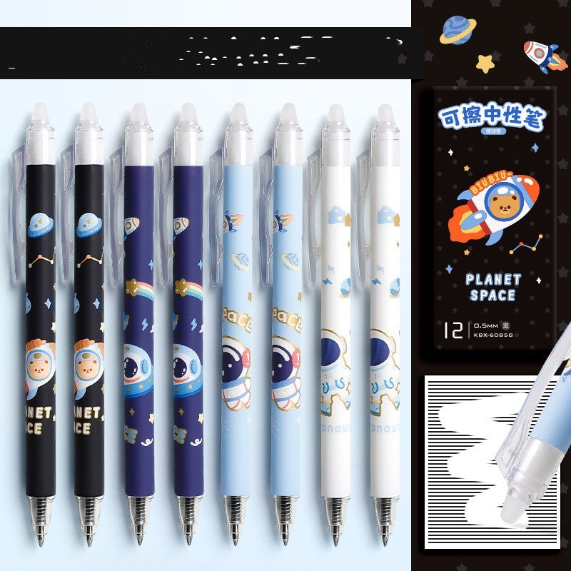Elementary School Student Press Heat Erasable Gel Pen