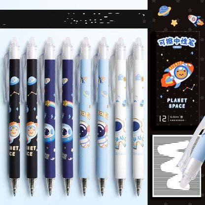 Elementary School Student Press Heat Erasable Gel Pen