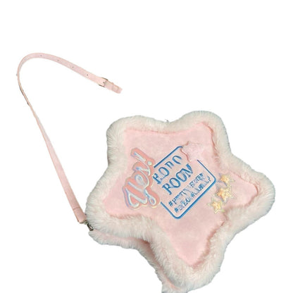 Ins Style Special-interest Design Embroidered Five-pointed Star Backpack - The Number 1 Things