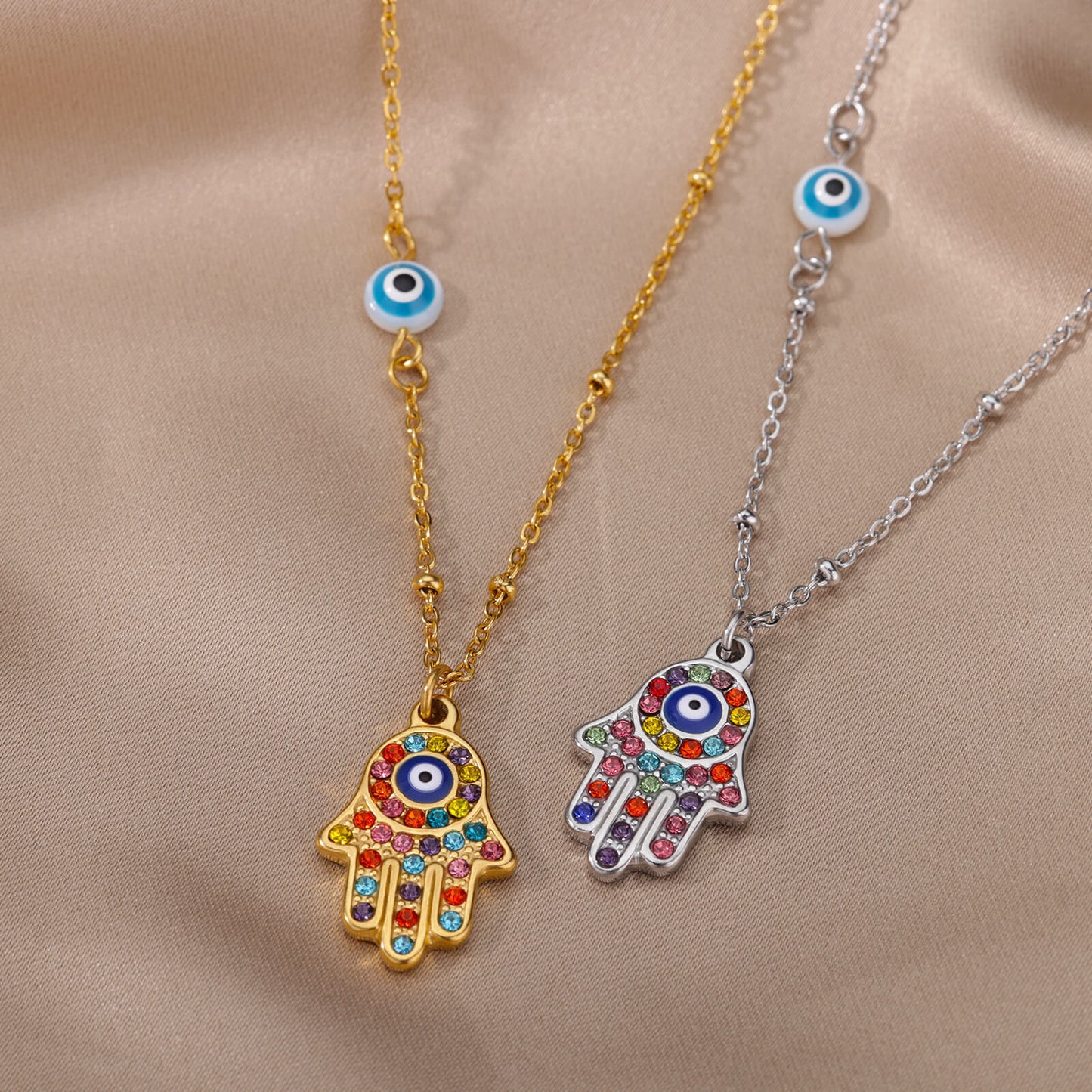 Fashionable Zircon Pendant Fatima Palm - The Number 1 Things