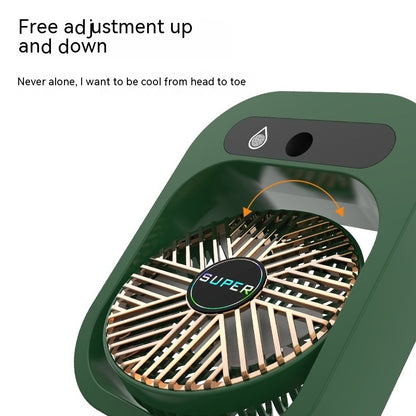 Air Conditioning Fan Desk Misting Fan Air Cooler Cooling USB Rechargeable Humidifier Portable Spray Fan With 3 Wind Speeds Mist Fan For Home - The Number 1 Things
