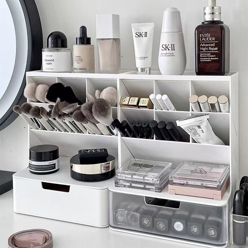 Cosmetics Storage Box Desktop Finishing Box - The Number 1 Things